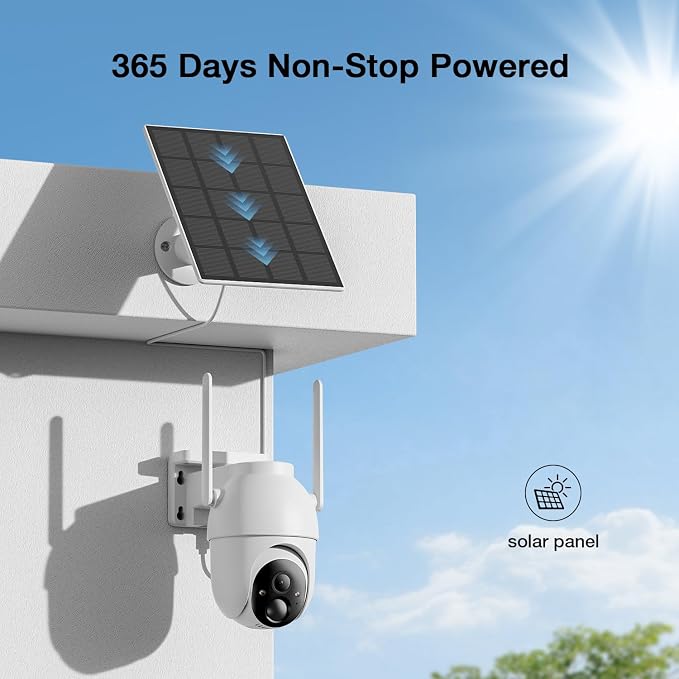 ELYSOO Solar Security Cameras Wireless Outdoor, 64GB Local Storage Included - Image 8