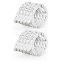 Cat 6 Ethernet Cable 1ft Flat Internet Network Cables by CableGeeker