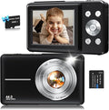 Digital Camera, FHD 1080P Kids Camera 44MP Point and Shoot Digital Cameras by nsoela