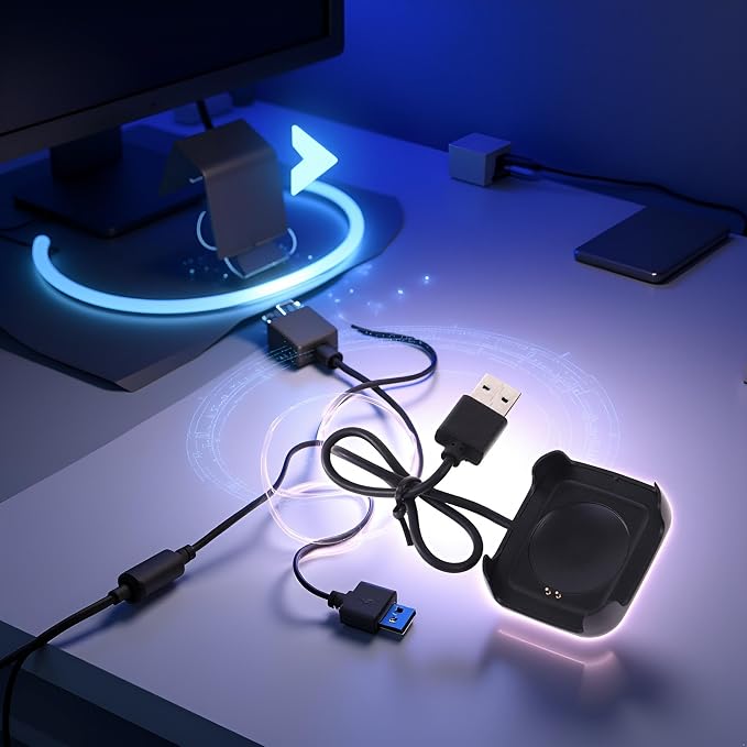 Black Charging Cable Charger Cord - Image 6