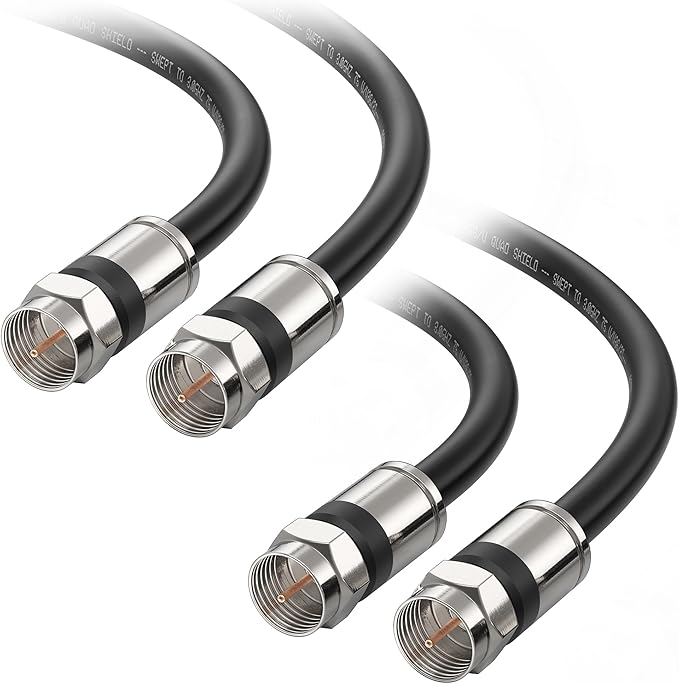 Cable Matters 2-Pack RG6 Coaxial Cable - 6ft by CableMatters