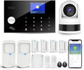 Home Security System with Camera, WiFi + GSM Home Alarm Kit with Phone App Alert by TUGARD