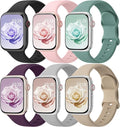 6 Pack Sport Bands Compatible by HEARTBOOM