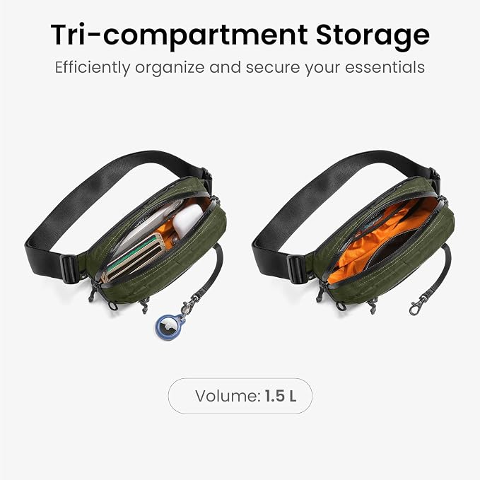 tomtoc 1.5L X-Pac Sling Bag - Image 4
