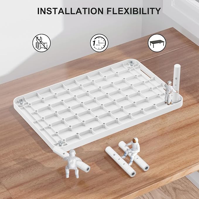 WALI Computer Monitor Stand for Desk, Adjustable Laptop Riser, Desk Monitor - Image 8