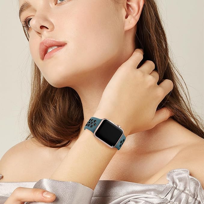 Lerobo Compatible with Apple Watch Band 44mm SE 3 SE 2 Series 11 10 46mm Series - Image 9