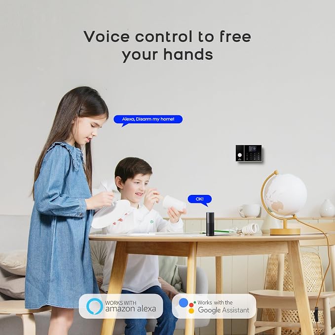 PGST WiFi Home Alarm Security System, Wireless DIY Smart Home Burglar Security - Image 8
