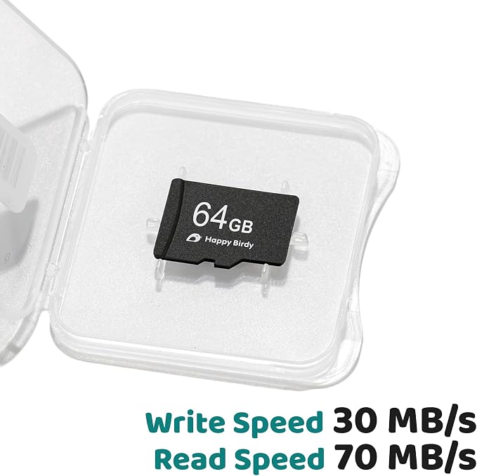 Happy Birdy 64GB MicroSD Card – TF Memory Card - Image 4