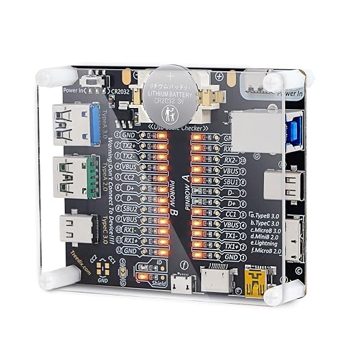 Treedix USB Cable Tester Board USB Cable Checker Data Wire by Treedix