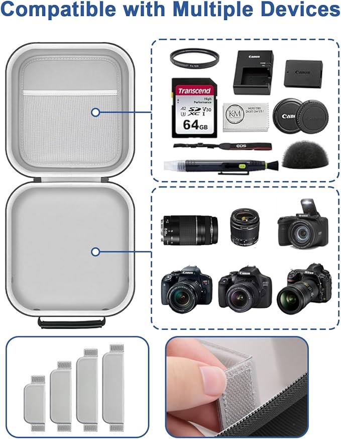 Krypthos Travel Camera Storage Case Compatible - Image 4