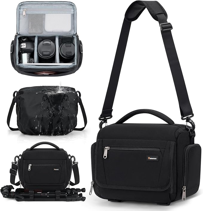 RAINSMORE Camera Bag, SLR/DSLR/Mirrorless Camera Case by RAINSMORE