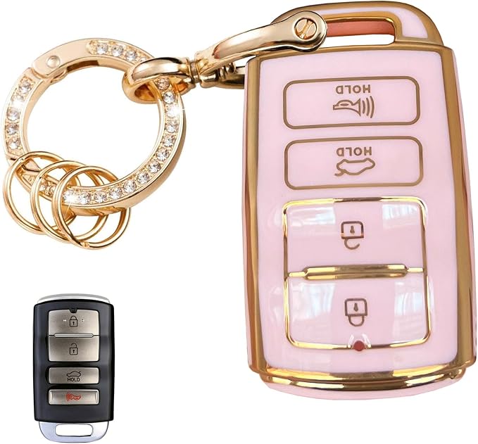 Keyless Entry Systems Key for Kia Key Fob Cover Shell by WENHENI