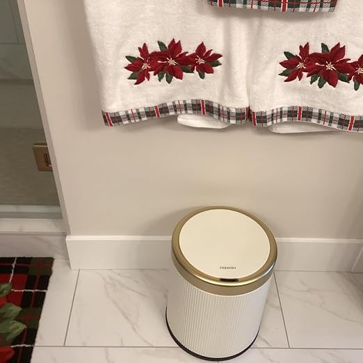 URALFA Automatic Motion Sensor Bathroom Trash Can - Image 3
