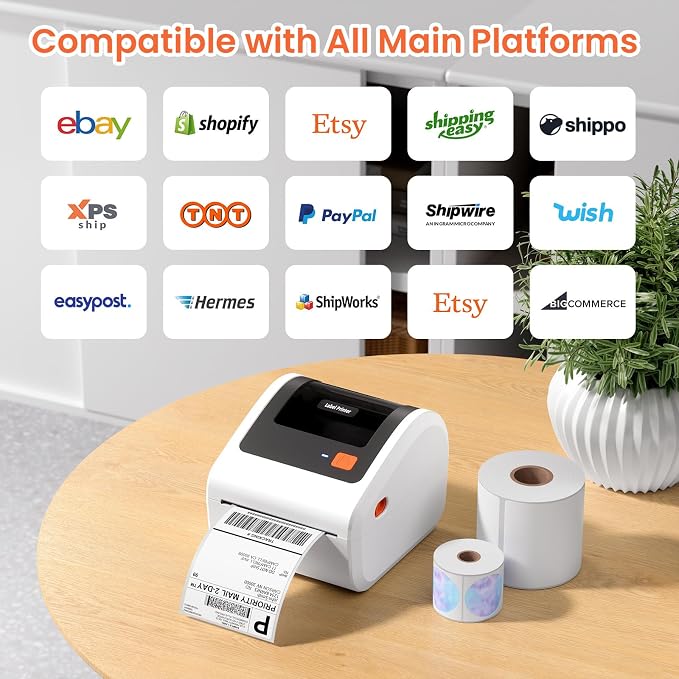 Bluetooth Thermal Shipping Label Printer - Image 6