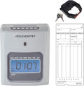Nile Products - 4500PP Electronic Calculating Time Clock, Employees in/Out Time by Nile+Products