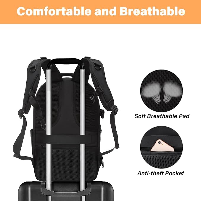 MOSISO Camera Backpack, DSLR/SLR/Mirrorless Photography Camera Bag Waterproof - Image 6