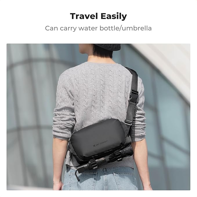 K&F CONCEPT Camera Sling Bag Crossbody Bag Waterproof Camera Shoulder Backpack - Image 5