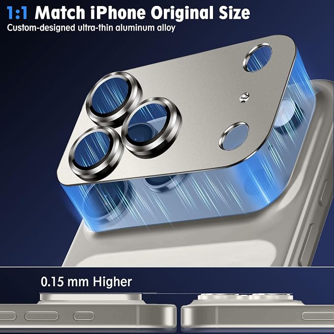 SiHPuoy 2 Pack Camera Lens Protector - Image 4