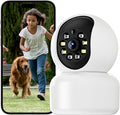 Hawkray 360° 2K 3MP Security Camera Indoor, 2.4/5GHz WiFi Smart Motion Alert by HawkrayCams