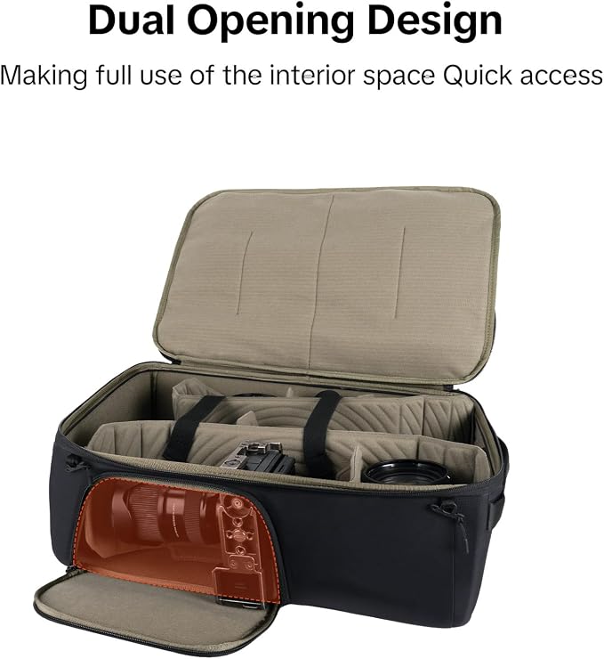 PGYTECH Large Camera Insert Bag, Waterproof Lens Pouch - Image 3