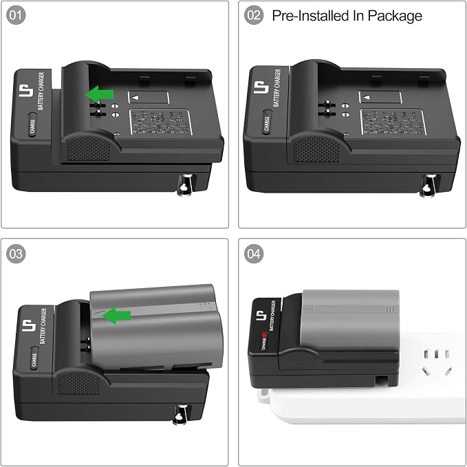 LP EN-EL3e Battery Charger Pack, Replacement - Image 8
