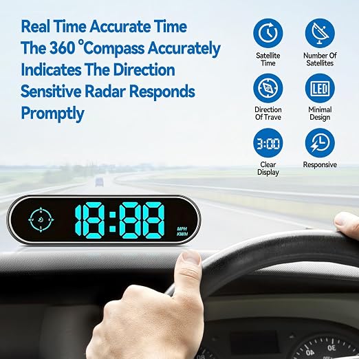 JOJOCY Digital Universal MPH Speedometer - Image 8