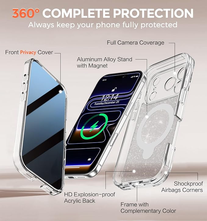 Twinkle Design Privacy Case for iPhone 17 Pro - Image 2