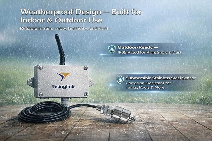 WiFi Water Level Monitor Alarm, High OR Low Water Level Alerts, Text & Email - Image 2