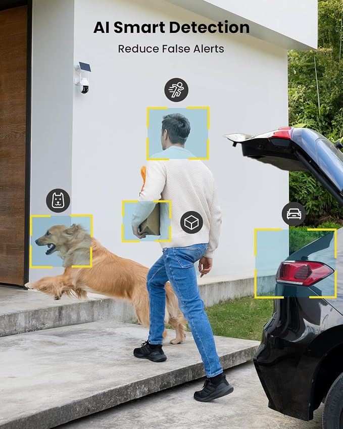 ieGeek Solar Security Cameras Wireless Outdoor, 2K WiFi Camera - Image 5