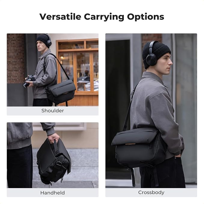 K&F CONCEPT Camera Sling Bag, 15L Camera Bags - Image 6