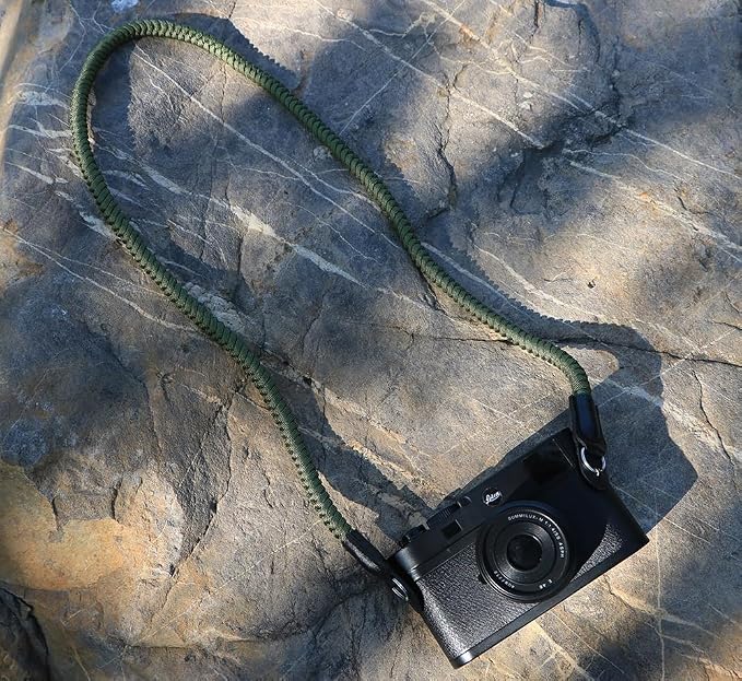Paracord Woven Camera Neck Shoulder Strap Belt Hand Compatible - Image 6