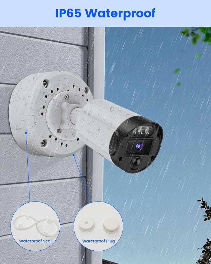 Metal Universal Bullet Security Camera Junction Box, Aluminum Mount Bracket Base - Image 7