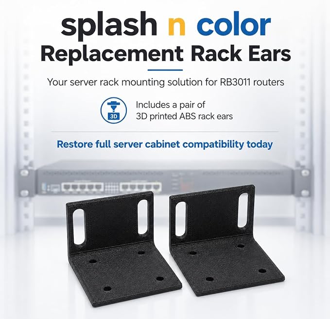SplashNColor Replacement Rack Ears Compatible - Image 6