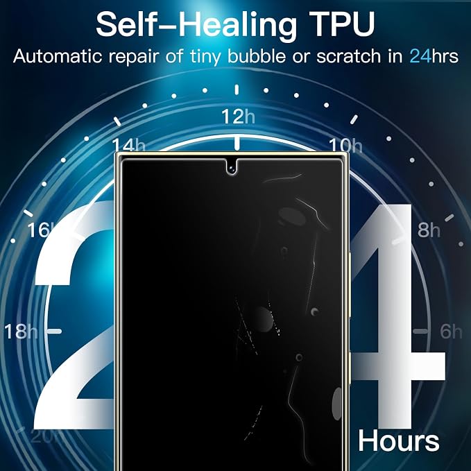 JETech Screen Protector for Samsung Galaxy S24 Ultra 5G 6.8-Inch - Image 4