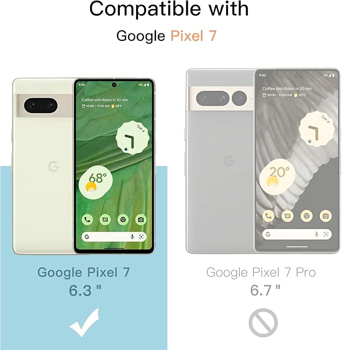 JETech Screen Protector for Google Pixel 7 - Image 3