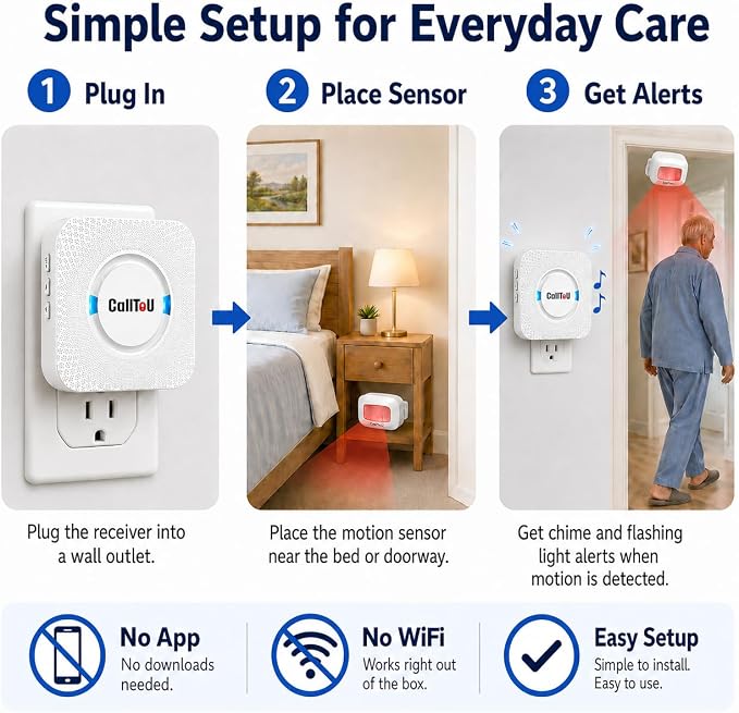 Bed Alarm for Elderly Care - Image 6