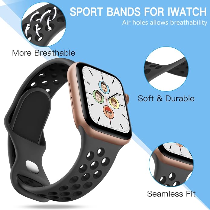 Adorve 4 Pack Sport Bands Compatible - Image 8