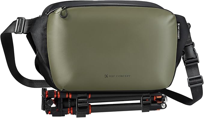 K&F CONCEPT Camera Sling Bag Crossbody Bag Waterproof Camera Shoulder Backpack by KFCONCEPT