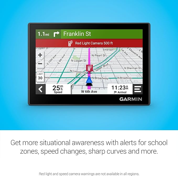 Garmin Drive™ 53 GPS Navigator, High-Resolution Touchscreen, Simple On-Screen - Image 4