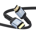 8K HDMI 2.1 Cable 10ft, 48Gbps Ultra High Speed HDMI Cable Braided, Dynamic HDR by RUBMUD