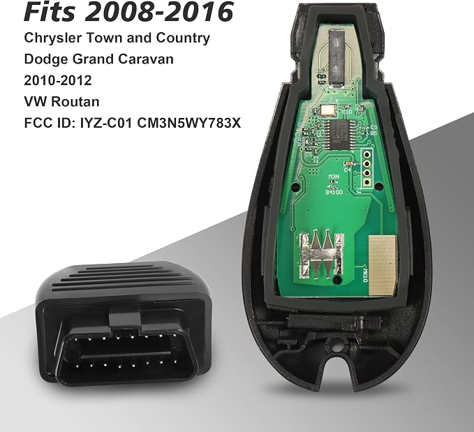 Key Fob Replacement, Keyless Entry Remote Kit - Image 3