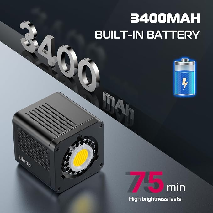 ULANZI 40W Pro Portable LED Video Light - Image 7