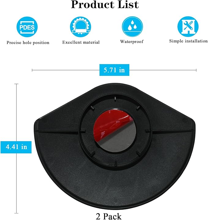 2Pack Sun Rain Shade Cover Compatible - Image 7