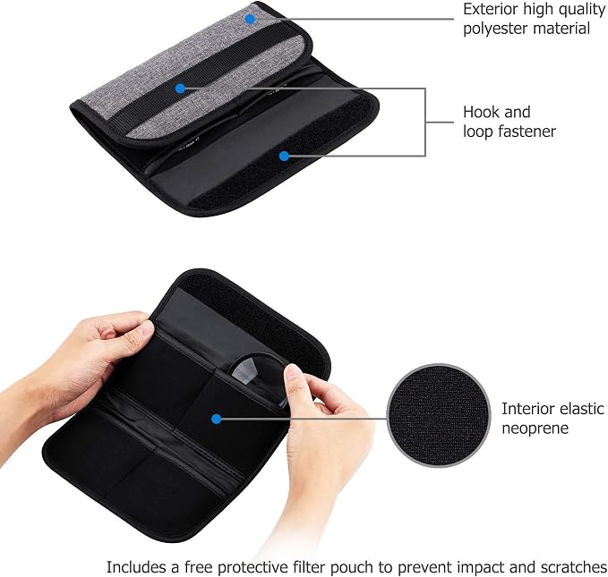 55mm Macro Close-Up Filter Set Macro Filter Accessory - Image 5