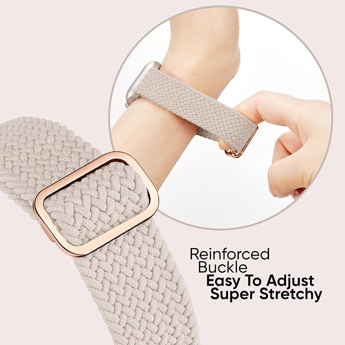 6 Pack Braided Stretchy Bands Compatible - Image 5