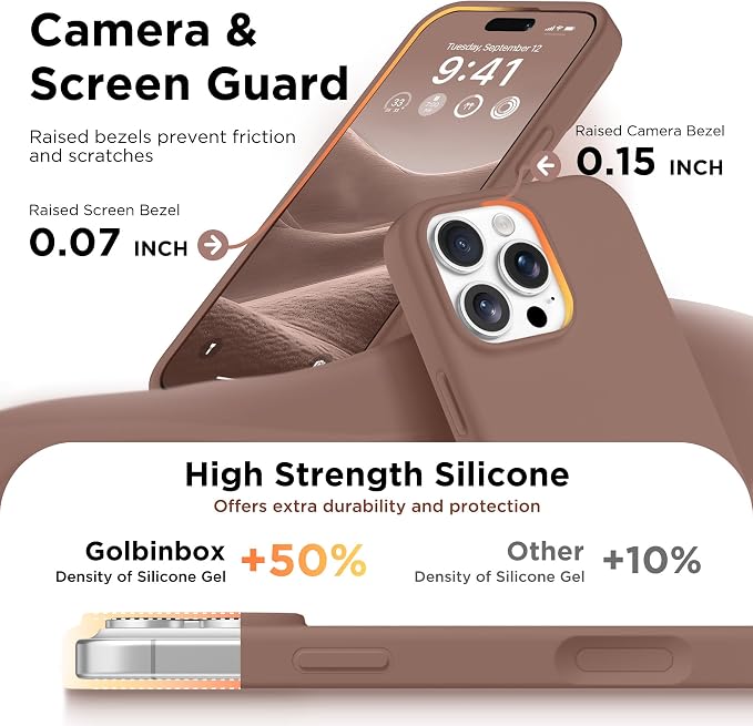 GolbinBox Magnetic for iPhone 16 Pro Case, Compatible - Image 5