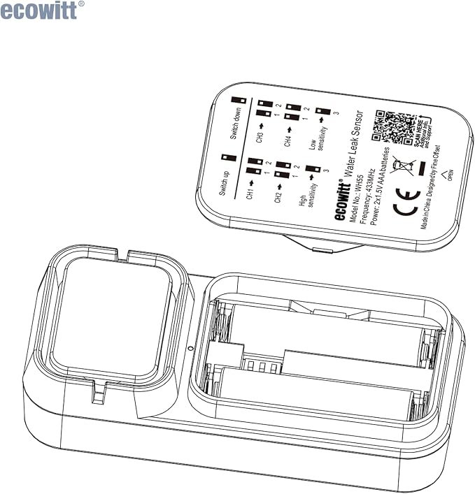 Ecowitt WH55 Wireless Water Leak Detection Sensor - Image 7