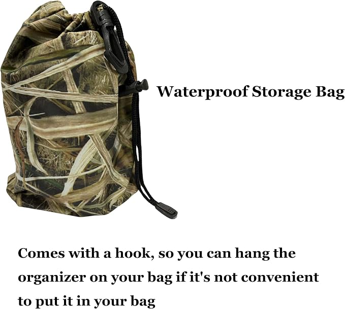 Fujing CHASING BIRDS Camo Waterproof Rain Covers Raincoat S Size - Image 6