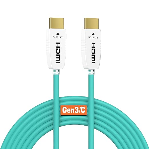 RUIPRO 8K Fiber Optic HDMI Cable 165 Feet 48Gbps 8K60Hz 4K120Hz Dynamic HDR by RUIPRO-ProfessionalQualityVideoandAudioYouCanSeeandHear