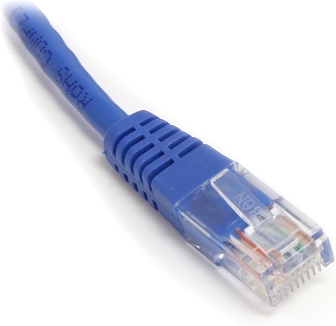 StarTech.com Cat5e Ethernet Cable - 2 ft Blue Patch - Molded Network Cord - - Image 2